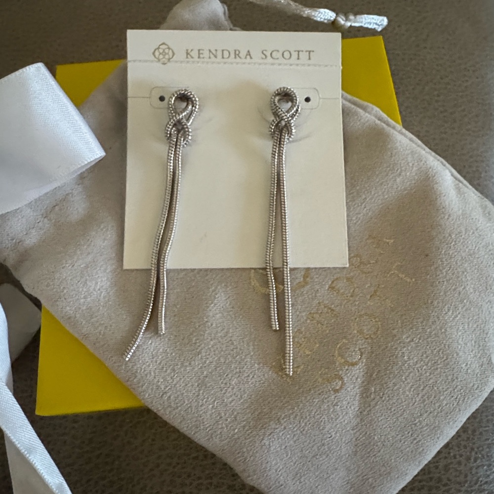 Kendra Scott Yellow Gift Box with Pouch